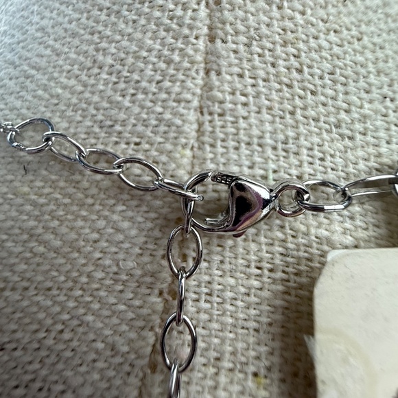 Sarah Chloe Womens 14k Gold Over Sterling Silver Dainty Heartbeat Necklace - Picture 5 of 7